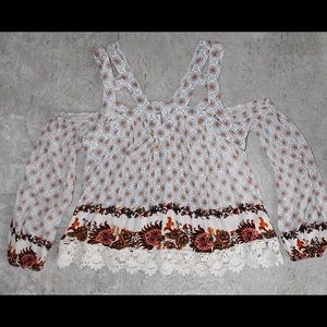 Altar’d State Boho Patterned Shirt